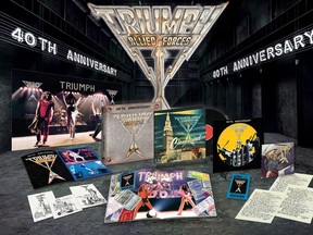 Triumph have been named Record Store Day Canada ambassadors with the exclusive, limited edition release of a new 40th anniversary vinyl box set of their classic 1981 disc, Allied Forces.
