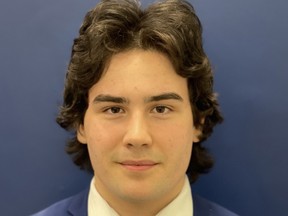 With the eighth-overall pick in the 2021 OHL Priority Selection the Owen Sound Attack drafted Orillia's Colby Barlow Friday night. OHL Images.