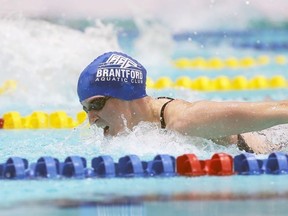 Angela Marini of the Brantford Aquatic Club is competing at the Tokyo Paralympics.