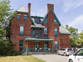 The offices of the Canadian Red Cross at William and Church streets in Brantford is for sale.
