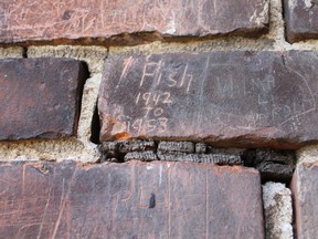 Many survivors of the former Mohawk Institute Residential School in Brantford carved their names, dates of attendance and messages into the building's bricks. The Brantford Public Library offers many books on the subject of residential schools. Submitted