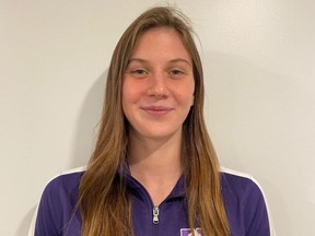 Shona Branton of Port Lambton, Ont., competed at the 2021 Canadian Olympic swim trials in Toronto. (Contributed Photo)