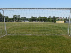 The net at the east end of Field #1 at South Grenville District High School. The Prescott and District Soccer Association announced on Friday that the 2021 season has been cancelled.
Tim Ruhnke/The Recorder and Times