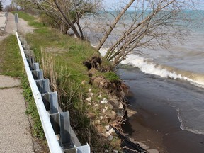 Erosion is shown on Rose Beach Line in this file photo. Ellwood Shreve/Postmedia Network