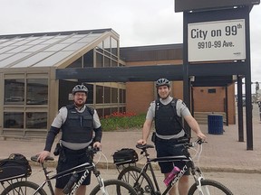 City of Grande Prairie Enforcement Services has introduced the use of a four-person bike unit for summer patrols.. Enforcement Services has seen an increased number of calls. mostly for trespassing.
