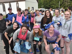 Camp Menesetung campers and student staff members in 2019. Camp Menesetung will operate as an in-person camp this year, although details are still being worked out. Handout