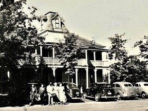 The Ritz Hotel of Bayfield c. 1939. Courtesy Bayfield Historical Society