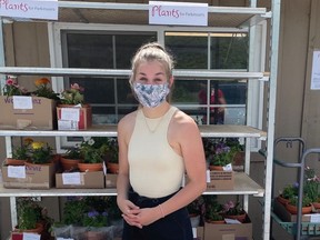Handout Not For Resale
La Citadelle student Arianne Lalonde (pictured) launched Plants for Parkinson's on June 12, 2021, hoping to raise $1,000 to for Parkinson's research. The next day, she had sold out and raised $2,420. 
Handout/Cornwall Standard-Freeholder/Postmedia Network