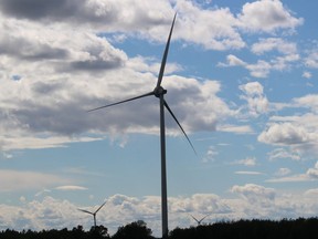 Nation Rise Wind Farm turbines, in the Finch and Newington area. Photo on Wednesday, June 23, 2021, in Finch, Ont. Todd Hambleton/Cornwall Standard-Freeholder/Postmedia Network