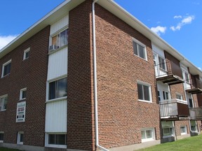Part of an apartment complex in Cornwall. Photo on Wednesday, June 23, 2021, in Cornwall, Ont. Todd Hambleton/Cornwall Standard-Freeholder/Postmedia Network