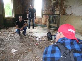 Photographer Brian Smith, doing photography work before the video shoot. Photo on Saturday, June 26, 2021, in Summerstown, Ont. Todd Hambleton/Cornwall Standard-Freeholder/Postmedia Network