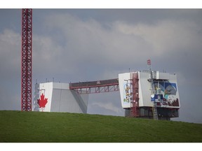 Work continues on the Gordie Howe International Bridge, pictured on Friday, May 7, 2021.