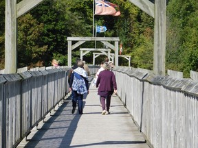 At this time there are no deficiencies that are of immediate concern and the bridge remains safe for normal use, but in the next two to four years BM Ross has indicated that the Menesetung Bridge requires specialized rehabilitation on the concrete portions of the 115-year-old bridge. Total costs of these repairs could be upwards of $800,000. Kathleen Smith