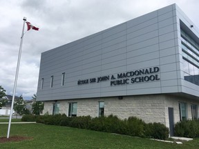 The Limestone District School Board has started the renaming process for Ecole Sir John A. Macdonald Public School in Kingston. Effective June 30, the school will be temporarily named Ecole Kingston East Elementary School until the board can begin the process in September