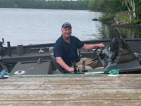 Retired correctional officer Bob Charlton, who escorted infamous serial killer Clifford Olson to Kingston Penitentiary, relaxes at his cottage north of Kingston.