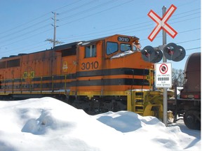 Photo by SunMedia
The Huron Central Railway moves freight between Sault Ste. Marie and Sudbury.