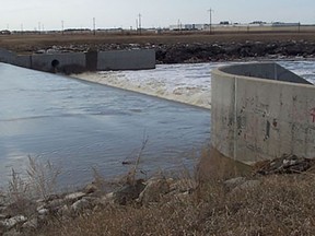 The water can be moving fast at the Portage Diversion. (file photo)