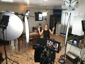 Crystal Martin-Lapenskie is the President of the National Inuit Youth Council.  She recently recorded a public service announcement for the federal government to encourage Inuit to get their COVID-19 vaccination.  Submitted photo