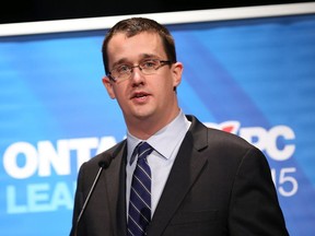 Monte McNaughton is Ontario's labour minister and MPP for Lambton-Kent-Middlesex. File photo/Postmedia Network