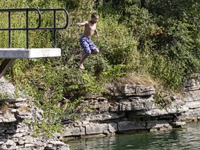 Swimmers will be able to use the St. Marys Quarry on Monday, but registration is required.
(Photo courtesy the Town of St. Marys)