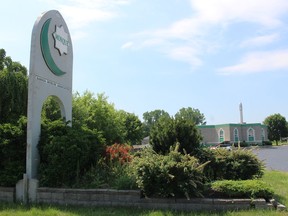 A drive-thru vigil is planned for Friday, 6 p.m. to 7 p.m., at the Sarnia Muslim Association Mosque on London Line.