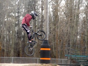 With Stage Two of the province's reopening plan now underway, Stony Plain BMX plans to start up its season next week. Photo by Rudy Howell Postmedia.