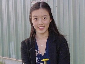 Kerry Yang of Lo-Ellen Park Secondary School submitted Reversal of Bacteria-driven Colon Cancer Cell Growth by Dandelion Root to the Canada Wide Science Fair. Supplied