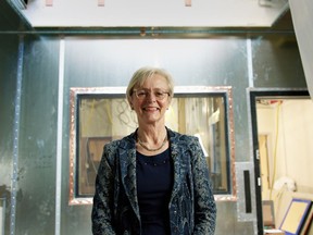 Dr. Heidi Schmidt, Chief and Medical Director of Medical Imaging and Radiologist at HSN, stands near in the hospital's future MRI location, which is now under construction. Supplied photo