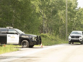 Police were stopping all vehicles along Kukagami Lake Road Monday afternoon as they investigated a vehicle on fire that contained human remains. The vehicle was discovered on a trail off Kukagami Lake Road. The road is popular during the warmer seasons, as it leads to a number of camps and trailers on Wanapitei Lake, as well as Paradise Lagoon and the fabled waters of Wolf Lake.
