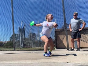 Tillsonburg's Charlotte Bolton will be competing at the 2021 Canadian Olympic and Paralympic Track and Field Trials in Montreal this week. (Submitted)