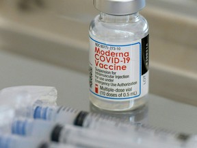 Southwestern public health received a large shipment of the Moderna vaccine, allowing officials to expand vaccine eligibility in the region.

 (Photo by Angela Weiss / AFP)