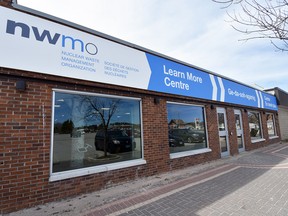 The Nuclear Waste Management Organization's learn more centre located on Main Street in Ignace, Ont.