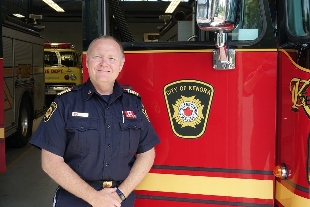 Skene retiring as Kenora fire chief after decades of service | Kenora Miner