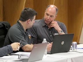 Owen Sound Attack general manager Dale DeGray will make the eighth-overall selection Friday night during the 2021 OHL Priority Selection draft. James Masters/Sun Times file photo.