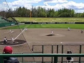 The Japanese are as serious about their baseball as Canada is about hockey.