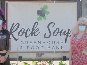 Rock Soup Food Bank and Greenshouse executive director Craig Haavaldsen and volunteer Magpie Ilkiw invite everyone to check out the Father's Day Drag Race and Show and Shine to support to the community food bank June 20.
Christina Max