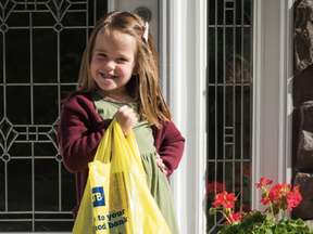 Volunteers will be dropping bags off at people’s doorsteps Tuesday, Wednesday and Thursday. People are asked to fill up the bag with non-perishable items for the Wetaskiwin Salvation Army Food Bank  and leave it on their doorstep before 10 a.m. Saturday morning, when volunteers from the Church of Jesus Christ of Latter-day Saints will collect them.