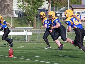 The Wetaskiwin Warriors all-female tackle football game were able to get two weeks worth of games in this season after last season was cancelled.
Codey Soanes