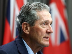 Manitoba Premier Brian Pallister