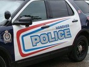 A Hanover Police Service vehicle.