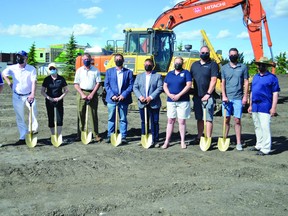 The City of Beaumont has officially broken ground on what will be the new multi-use sports field at Four Seasons Park. (Lisa Berg)