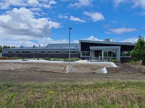 West Nipissing's new OPP detachment is nearing completion and will be move-in ready this August. Submitted Photo