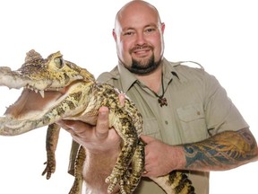 Despite Covid slowing down his camp's operation, Steve Featherstone continues caring for reptiles from around the region
Photo courtesy Reptile Adventure Camp