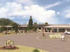 An artist's rendering of Mattawa's new affordable seniors' housing complex, scheduled for completion in 2022 / Image from the Town of Mattawa