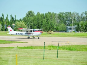 Approximately 50 airplanes touched down at Wetaskiwin Regional Airport on Saturday, July 10 as part of an Alberta Air Tour. (Lisa Berg)