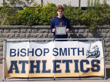 Justin Wrigglesworth - Cross Country Running  2017-18, 2019-20; Junior Boys Hockey  2017-18, 2018-19; Track & Field  2018-19; Varsity Hockey  2018-19, 2019-20; Ultimate Frisbee  2019-20