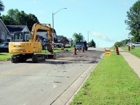 Angus Campbell Drive will be closed on Friday, July 16 from 7 a.m. to 2 p.m. between Cockburn Crescent and Mathieson Drive for paving operations. The road was damaged by heavy rain Tuesday night.