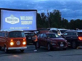 Bolstered by a successful run last year during the height of the COVID-19 pandemic, Horizon Drive-In is offering more movie selections to over 16 northern communities, including Timmins on Saturday and Sunday. SUBMITTED PHOTO