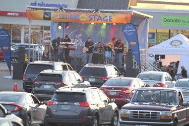 Machines Dream plays at Rotaryfest at the former Lowe's parking lot on Thursday, July 15, 2021 in Sault Ste. Marie, Ont. (BRIAN KELLY/THE SAULT STAR/POSTMEDIA NETWORK)