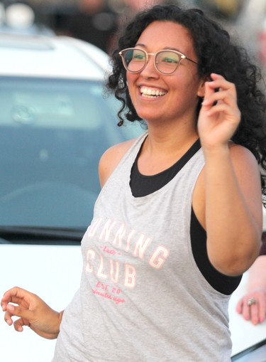 Pam Miceli enjoys Mustang Heart at Rotaryfest on Friday, July 16, 2021 in Sault Ste. Marie, Ont. (BRIAN KELLY/THE SAULT STAR/POSTMEDIA NETWORK)